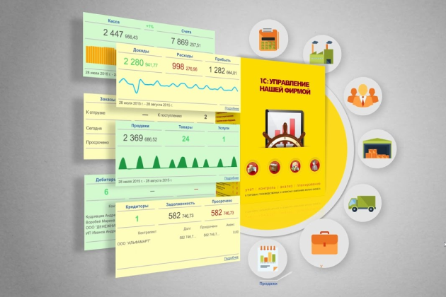 Производственный учет в 1С:Управление нашей фирмой 8