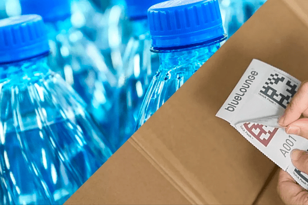 Маркировка воды с помощью продуктов Клеверенс