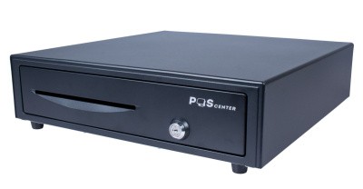 Денежный ящик PОScenter 16EM 410x415x100 механический, PUSH, черный Денежный ящик PОScenter 16EM 410x415x100 механический, PUSH, черный