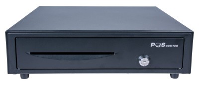 Денежный ящик PОScenter 16EM 410x415x100 механический, PUSH, черный Денежный ящик PОScenter 16EM 410x415x100 механический, PUSH, черный