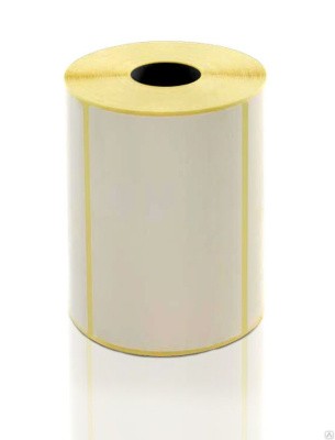 Термотрансферная этикетка 100х72 полуглянец 500 