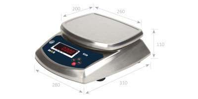 Весы порционные MAS MSW 