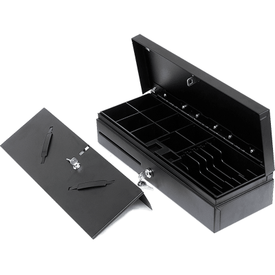 Денежный ящик PayTor FlipTop, черный, переходник, штрих 